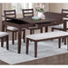 Dining Table With Built In Lift Top Storage And Drawer, Rectangular Furniture - Walnut Home Essentials