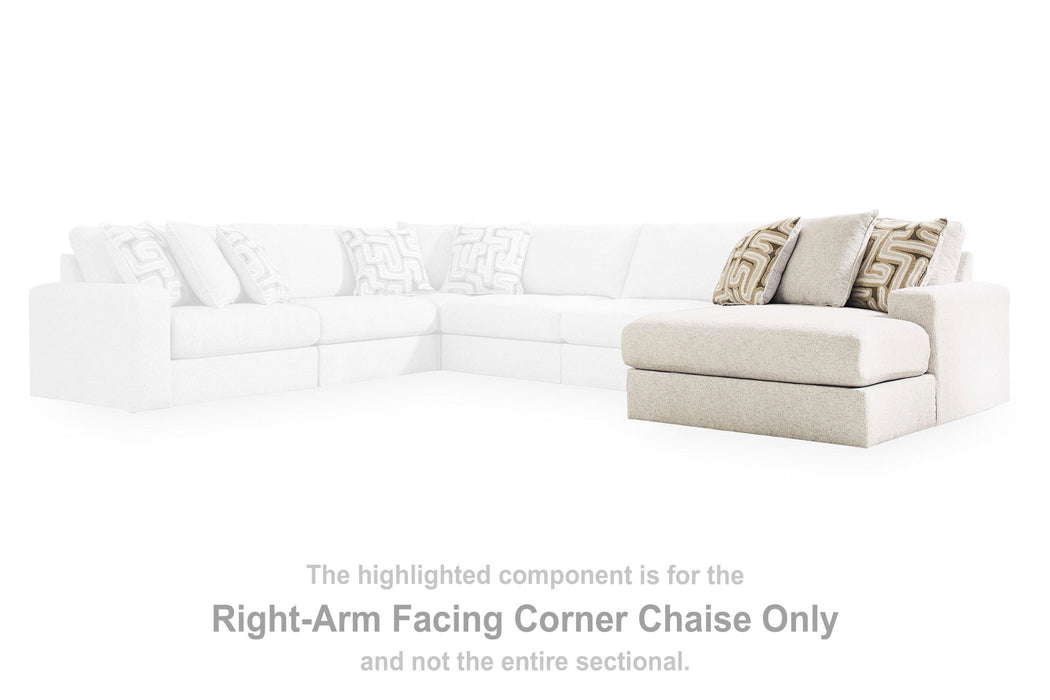 Kestrie - RAF Corner Chaise - Feathered Signature Design by Ashley®