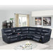 Power Motion Reclining Sectional Sofa With Console Cup Holders And USB Charging Port - Blue Home Essentials