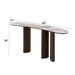 Hanale - Table With Marble Top ACME
