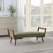 Mid-Century Bench With Wood Legs Home Essentials