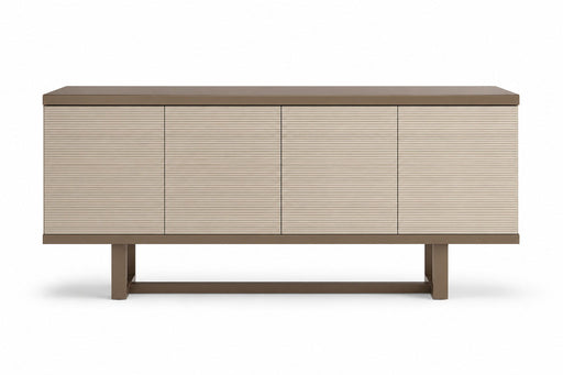 Linea - 4 Door Buffet - Light Beige / Brown Arredoclassic Italy