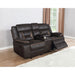 Brazelton - Glider Loveseat With Console Furniture Max