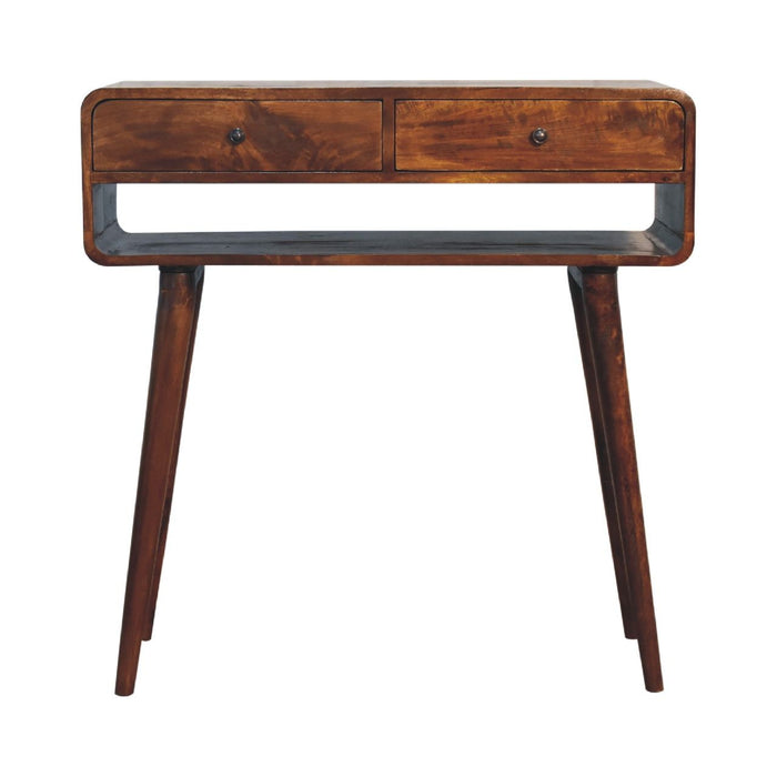 Sonata - Chestnut Console Table Artisan Furniture