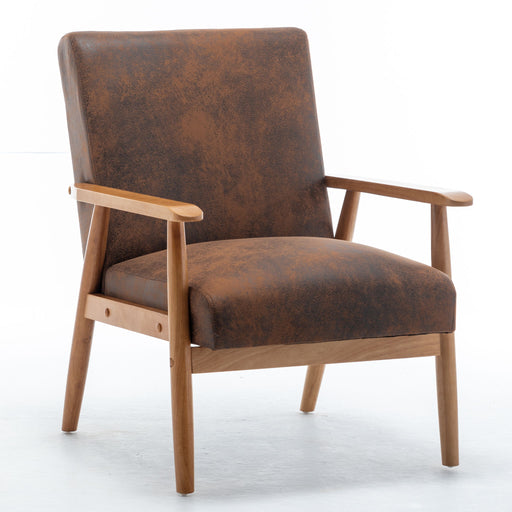 Wide Arm Chair - Light Brown US Pride