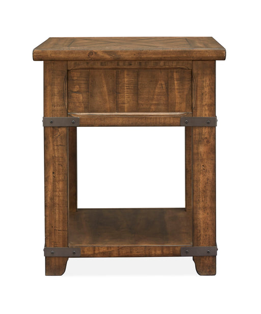 Chesterfield - Rectangular End Table - Farmhouse Timber Magnussen Furniture