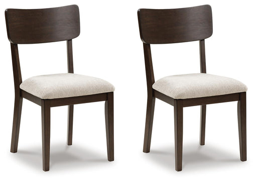 Mallenette - Dining Upholstered Side Chair (Set of 2) - Merlot Signature Design by Ashley®