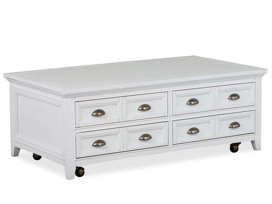 Heron Cove - Lift Top Storage Cocktail Table Set Magnussen Furniture