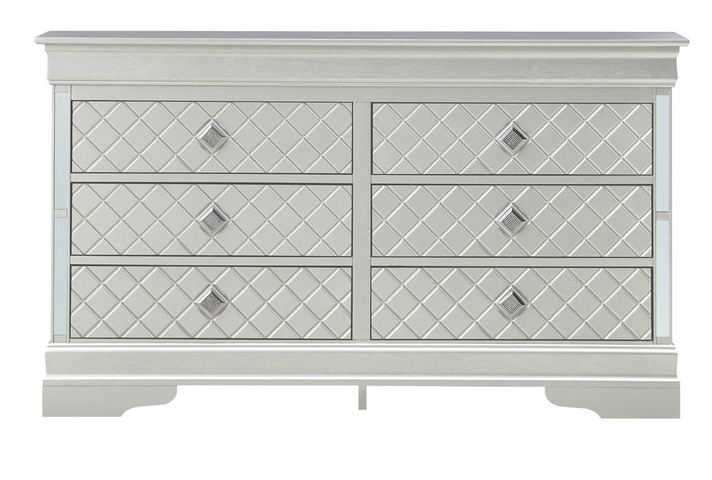 Verona - Dresser - Silver Champagne