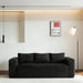 Cloud Loveseat Sofa Couch, Compressed - Black Home Essentials