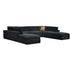 Custom Configuration Modular Sectional With Toss Pillows Home Essentials