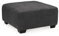 Ambee - Oversized Accent Ottoman - Slate Benchcraft®