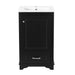 20" Bathroom Vanity With Sink, 1 Drawer, Freestanding Single Set Hearth and Haven