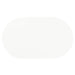 Oval Dining Table - White - Metal Furniture Max
