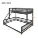 Bunk Bed With Ladder And Safety Guardrails Dreamland