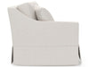Madison - Skirted Loveseat LAF, Special Order - White Universal Furniture