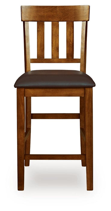 Ralene - Upholstered Barstool (Set of 2) - Medium Brown Signature Design by Ashley®