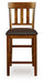 Ralene - Upholstered Barstool (Set of 2) - Medium Brown Signature Design by Ashley®