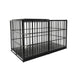Extra Large Heavy Duty Dog Crate With Removable Pans For Dogs - Black Daily Nest