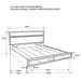 Corbin - Glittering Bedroom Set Furniture Max
