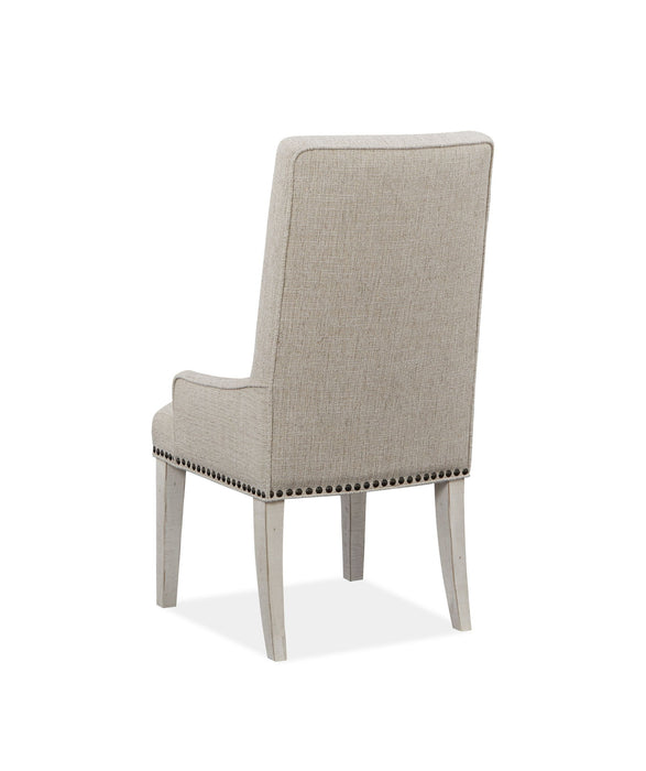 Bronwyn - Upholstered Host Side Chair (Set of 2) - Alabaster Magnussen Furniture