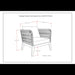 Santiago - Outdoor Conversation Chair - Slate Gray Simpli-Home