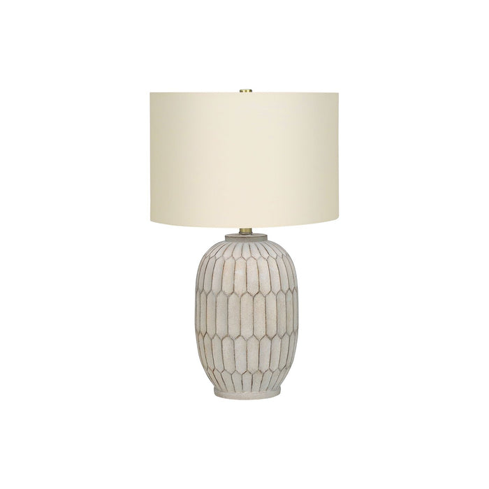 Table Lamp, Lighting, Transitional - Cream 8th Street