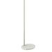 Jamison - Drum Shade Arc Adjustable Floor Lamp - Chrome Furniture Max