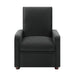 Manual Recliner Chair, 2 Position With 160° Adjustable Backrest For Living Room Noble House