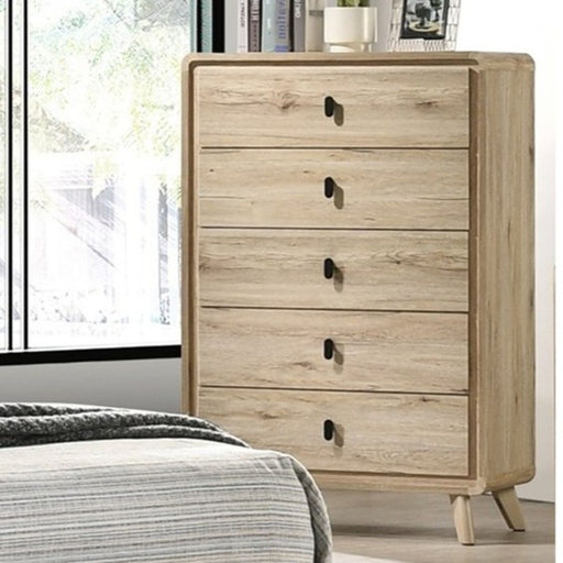 Chest With 5 Drawers - Beige Home Essentials