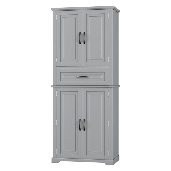 Bathroom Storage Cabinet With Drawer And Adjustable Shelf Noble House