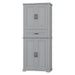 Bathroom Storage Cabinet With Drawer And Adjustable Shelf Noble House