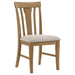 Auburn - Dining Side Chair (Set of 2) - Natural / Light Brown Furniture Max