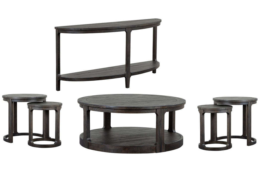 Boswell - Round Cocktail Table Set Magnussen Furniture