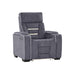 Austin - Recliner With Storage Arms - Gray Global Furniture USA