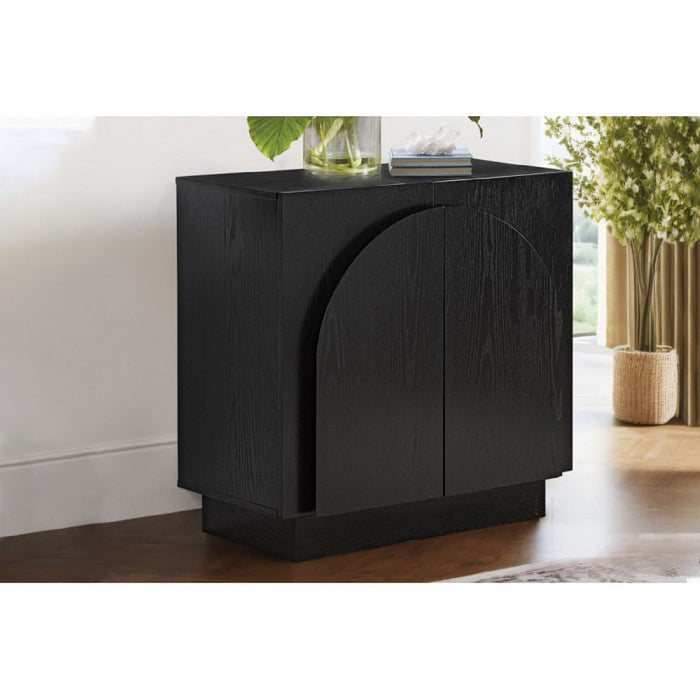 Modern Sideboard Buffet With Arched Cabinet Doors Home Essentials