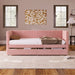 Daybed With Two Drawers And Wood Slat Halcyon Home