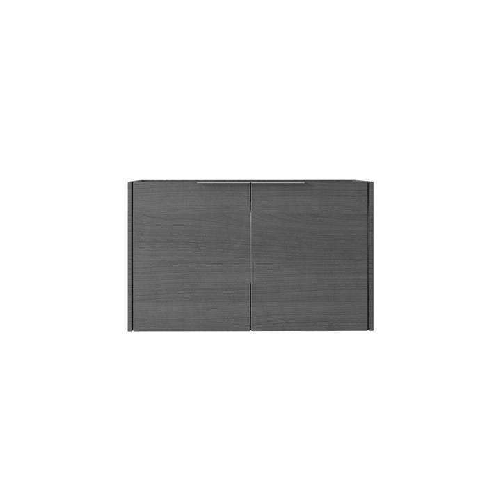 Floating Bathroom Vanity Cabinet With Soft Close Double Doors, Spacious Interior Storage, Wall Mounted, Cabinet Only Home Essentials