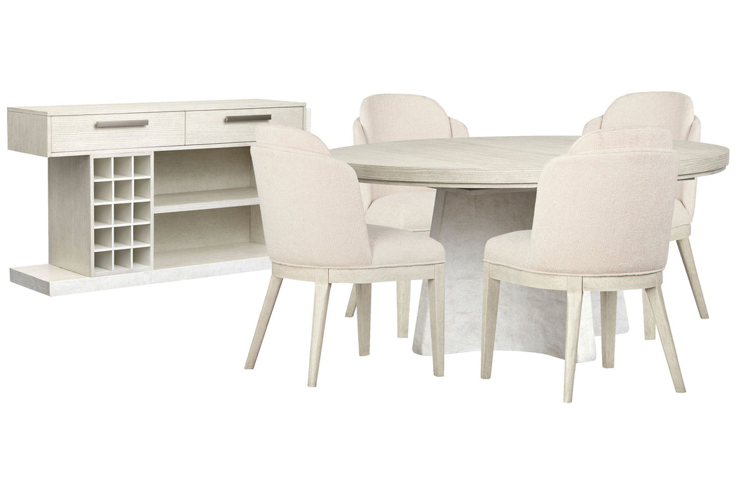 Lorelei - Extendable 54" Round Dining Table Set Magnussen Furniture