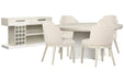 Lorelei - Extendable 54" Round Dining Table Set Magnussen Furniture