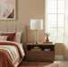 Luna - Table Lamp With On / Off Switch Clear Body Base - Clear / Silver / White Ashcroft Furniture