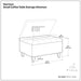 Harrison - Upholstered Coffee Table Storage Ottoman Simpli-Home