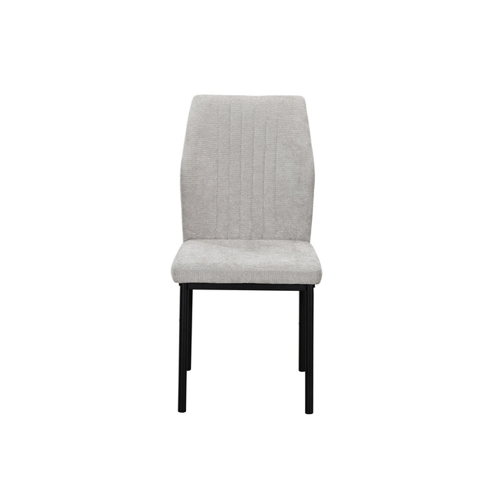 Leander - Side Chair (Set of 2) - Gray Acme