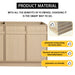 Modern Freestanding Bathroom Vanity & Soft Close Cabinet Doors Home Essentials