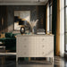 Modern 6 Drawer Fluted Dresser Home Essentials