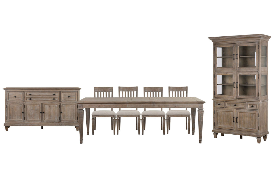 Lancaster - 7 Piece Extendable Rectangular Dining Table Set Magnussen Furniture