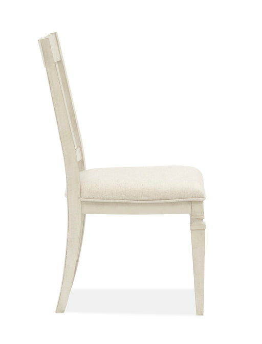Newport - Dining Side Chair With Upholstered Seat (Set of 2) - Alabaster Magnussen Furniture