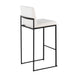 Fuji - Contemporary High Back Barstool Elegant Design Lumi Source