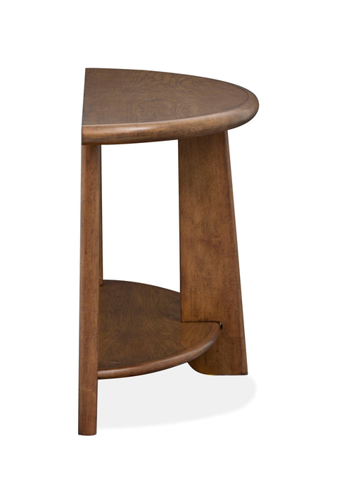 Tanner - Demilune Sofa Table - Tawny Brown Magnussen Furniture