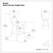 Giselle - Swivel Counter Height Stool (Set of 2) Simpli-Home